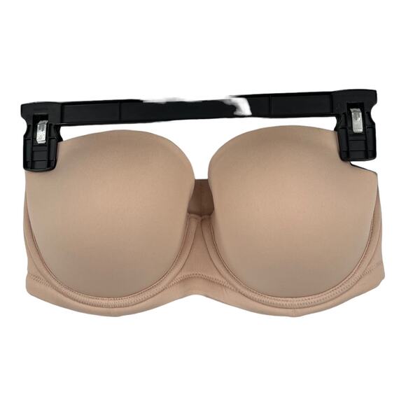 Wacoal bra 854119 Red Carpet Convertible strapless tan 32DDD 32F MISSING STRAPS - Picture 1 of 4